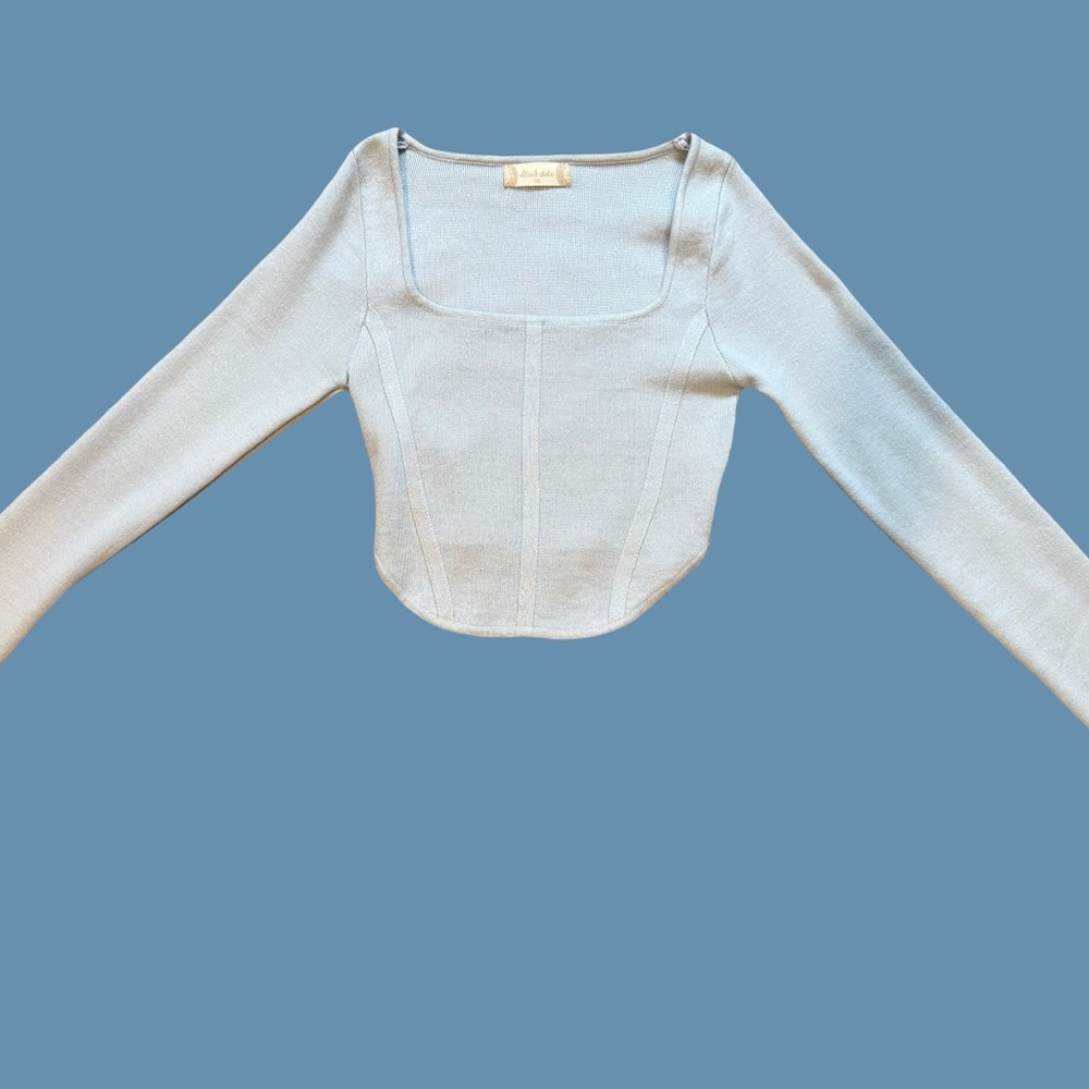 Elegant Cream Long Sleeve Top